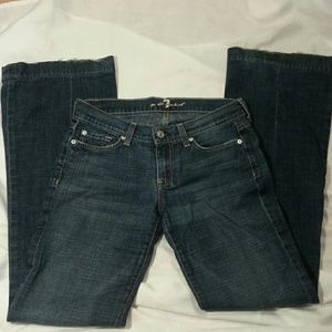 7 Seven For All Mankind dojo flare jeans 26